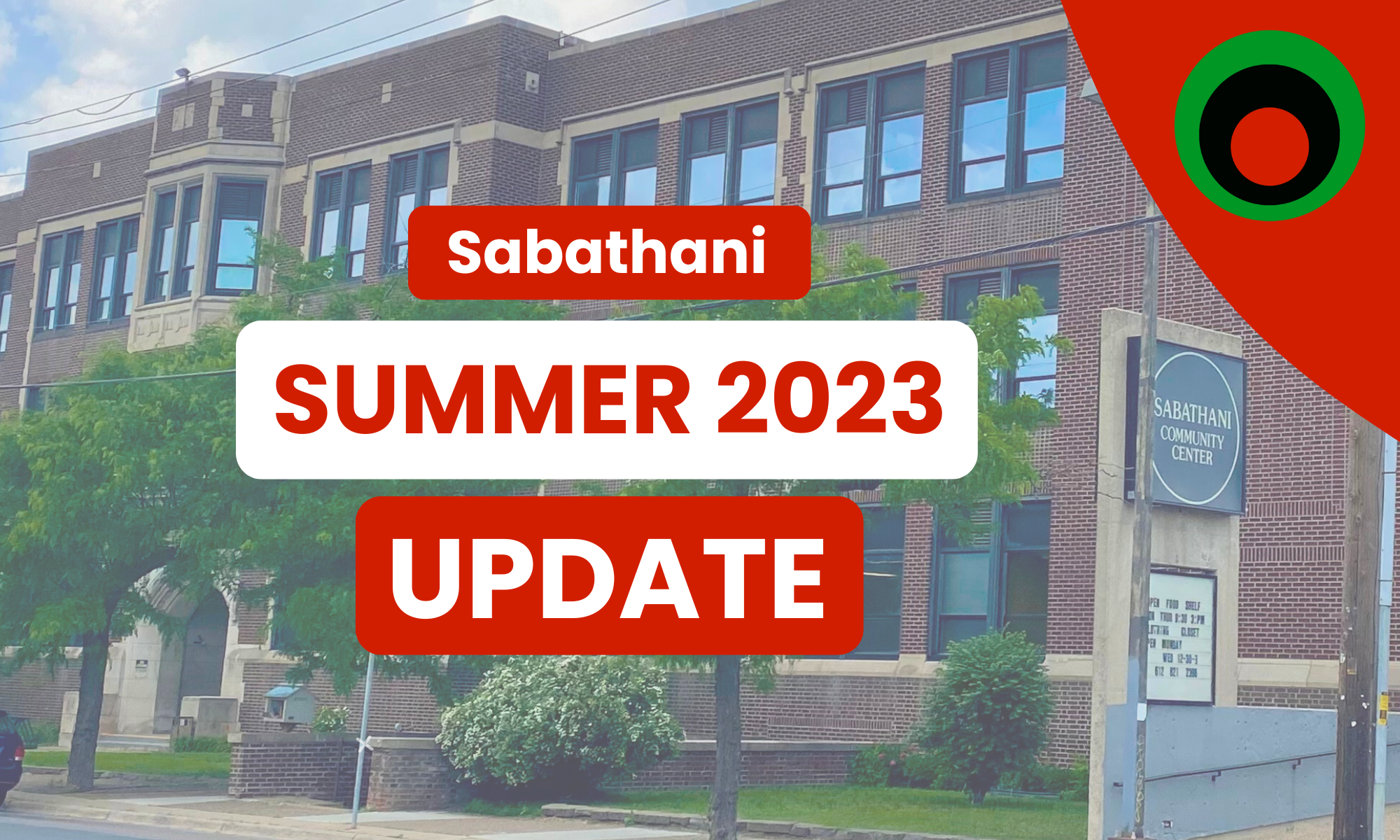 Updates from Sabathani: CEO Redd’s Summer 2023 Message